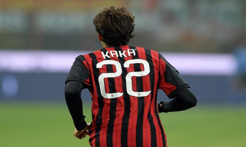 Kaka mặc áo số mấy tại câu lạc bộ AC Milan